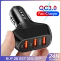 Car Phone Charger Adapter Multifunctional Three Car Accessories Car Phone Charger Portable 3usb Car