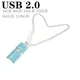 3 colors crystal necklace Usb Flash Drive 128gb Pendrive 8GB 16GB Flash Disk Pen Drive 32g 64g 256G