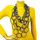 Designer Original Necklace Women Silicone Necklace Handmade Punk Style Statement Jewelry Party