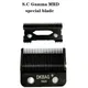 Professional hair clipper blade accessories matching JRL/Babyliss/gamma/wahl/s.c/MRD Carbon steel