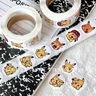 New 500PCS Cute Pikachu Roll Sticker Handbill Material Cute High Appearance Level Envelope Sealing