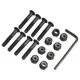 Strong Carbon Steel For Skateboard Truck Mounting Bolts for Securely Attaching For Skateboard