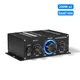 AK170 Mini Digital Power Audio Car Amplifier Blue Light Stereo Audio Amplifier for Home Theater Club