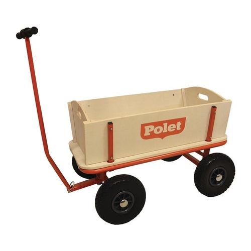 Polet 750010 Bollerwagen 16,50 kg 4 PU-Reifen / 300 68 l