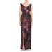 Liana Floral Column Gown