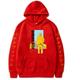 unisex banana fish hoodie harajuku sweatshirt cosplay costume long sleeve pullover coat for girls women for anime fans red