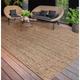 Paco Home Alfombra Cocina Exterior Terraza Jardin Lavar En La Lavadora Motivo Boho Chic 80x150 cm,