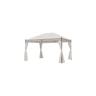 Gazebo napoli Domus acciaio/poly mt 3X4