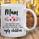 1pc Gifts For Mom I Love My Mom Coffee MugBirthday Gifts For Women Baby Gift For Mom Funny Mug Funny Gift Tea Cup 11oz Ceramic Coffee Mug Double-sided Design Drinkware Home Decor