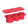 Ice Cube Tray for Tumbler 3 Pcs Silicone Hollow Cylinder Ice Mold with Lid and Bin for Freezer Ice Drink Juice Whiskey Cocktail 20Oz 30Oz 40Oz
