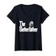 Damen English Setter Gifts - English Setter Shirt Dad Herren T-Shirt mit V-Ausschnitt