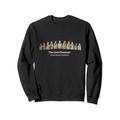 Die Lewis Chessmen, Die Sammlung Schach Sweatshirt