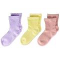 NOA NOA MINIATURE Baby-Girls 3-Pack Ankle Sock Hosiery,Socks-3pcs, Art Multicolour, 0-3M