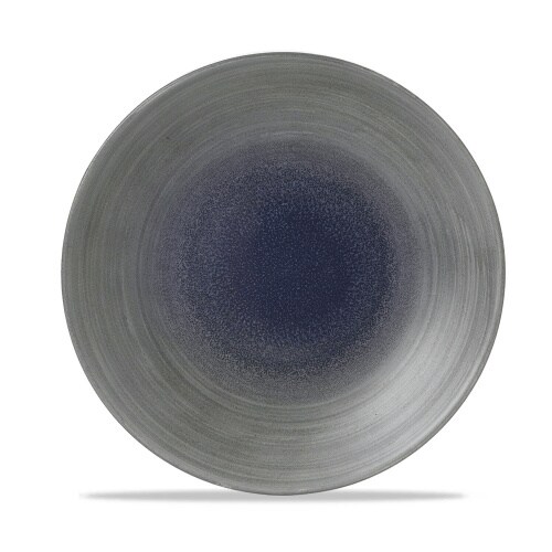 Churchill 12 x Teller flach coup 26cm STONECAST AQUEOUS fjord Image