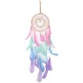 Austok Dream Catcher Colorful Feather Dream Catchers Wall Decor Dreamcatchers Gift for Girls Kids Women for Wall Hanging Decor Bedroom Kids Home Decoration Art Ornament Craft Gift