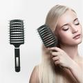 Daqian Detangling Massage Hair Brushes Curved Vent Hair Brushes Vented Styling Hair Comb Barber Hairdressing Styling Tools for Women Girls Hair Styling Wide Tooth Comb Hair Combs for Women