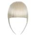 Abkekeiui Wig Female Air Bangs Double Sideburns Hairpiece With Hairpin Fiber Bangs Bangs Fringe With Temples Hairpieces For Women Clip On Air Bangs Flat Bangs Hair Extension