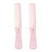 2 Pcs Smooth Hair Comb Portable Hairdressing Fine Tooth Combs Anti-static Teeth Women Girl Women s