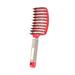 Daqian Big Curved Hairdressing Comb Bristle Straight Hair Comb Plastic Curly Hair Wig Comb Hair Massage High Cranial Top Ribs Comb Wide Tooth Comb Hair Combs for Women