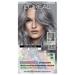 L Oreal Paris Feria Multi-Faceted Shimmering Permanent Hair Color Smokey Silver 1.0 ea Pack of 2