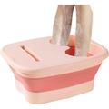 Foot Soaking Bath Basin | Foot Soak Bath Tub with Massaging Rollers Stress Relief Collapsible Foot Spa Foldable Bucket Large Foot Soaking Tub bucket Foldable Foot Bath Tray