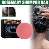 Biweutydys Castor Oil Natural Shampoo For Hair Growth & Dandruff Removal & Nourishing Hair & Moisturizing Scalp & Improving Restlessness Shampoo Soap Promotes Hair Growth 100g