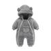 Girl Clothes Cartoon Bear Hooded Coat Winter Coat with Pocket Boy Outfits