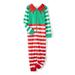 Hirigin Holiday Costume: Hooded Jumpsuit with Long Sleeve for Women s Christmas Pajamas