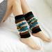 Herrnalise Christmas Gifts Winter Women Keep Print Socks Knitting Warm Anklets Leggings Leg Warmers Socks Clearance Sales Today Deals Prime