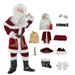 Kids Christmas Pajamas Children s Santa Suit Kids Christmas Party Set of 12 Pcs Outfits Boys Christmas Outfits 5T