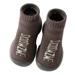 Hfolob Baby Shoes Winter New Baby Girls Boys Walking Shoes Socks Indoor Toddler Non Slip Comfortable Warm Children Floor Shoes Breathable