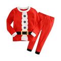 Toddler Boy Christmas Outfit Boys Pajamas for Baby Girls Boys Christmas Santa Claus Xmas Pajamas Set Cotton Pjs Toddler Sleepwear Kids Clothes Set Boys Christmas Pajamas Size 10-12 Flannel