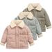 KYAIGUO Kids Toddler Puffer down Jacket for Boys Girls Baby Fall Winter Warm Outerwear Lapels Plaid Thick Snow Coat Little Boys Girls Winter Outerwear Size 2-10Y