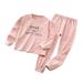 Pajamas For Toddler Children S Clothing Autumn And Winter Homewear Children S Clothing Children S Underwear Set Cotton Baby Long Sleeve Baby Clothes For Girl 4T Boy Outfits