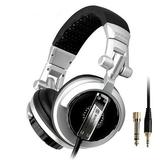 SENICC ST-80 Wired Stereo Headset Ergonomic Recording DJ Studio Monitor Headphone with 3.5mm Plug 50mm Driver Unit