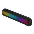 Luminous Bluetooth Speaker HIFI Sound Quality Speaker Desktop Colorful Light Small Audio Outdoor Subwoofer