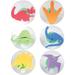 READY 2 LEARN Giant Stampers - Dinosaurs - Set of 6 - Easy to Hold Foam Stamps for Kids - Arts and Crafts Stamps for Displays Posters Signs and DIY Projects