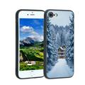 Winter-wonderland-escapes-2 phone case for iPhone SE 2022 for Women Men Gifts Winter-wonderland-escapes-2 Pattern Soft silicone Style Shockproof Case