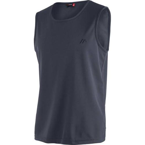 MAIER SPORTS Herren Shirt Top Peter, Größe 3XL in Blau