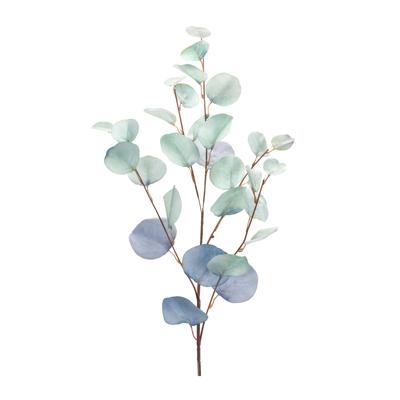 Silver Dollar Eucalyptus Leaf Spray (Set Of 6) by Melrose in Blue