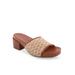Women's Clark Sandal Sandal by Laredo in Natural Raffia (Size 5 1/2 M)