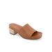 Women's Clark Sandal Sandal by Laredo in Tan Leather (Size 8 1/2 M)