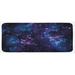 Multicolor 0.1" x 47" L X 19" W Kitchen Mat - East Urban Home Space Kitchen Mat 0.1 x 19.0 x 47.0 in blue/indigo, | 0.1" H X 47" L X 19" W | Wayfair