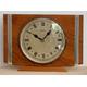 Vintage Acctim Mantel Clock - 22cm Wooden Retro Mid Century 70s Desk Clock Off The Wall Clocks