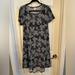 Lularoe Dresses | Lularoe Disney Carly Dress | Color: Black/White | Size: M