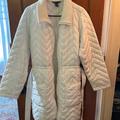 Athleta Jackets & Coats | Athleta White Quilted Jacket | Color: White | Size: Xlt