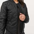 Lululemon Athletica Jackets & Coats | Lululemon Warm Two Ways Bomber Reversible Jacket Black 6 | Color: Black | Size: 6