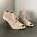 J. Crew Shoes | J. Crew Suede Laced Booties | Color: Gray | Size: 7.5