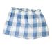 American Eagle Outfitters Skirts | Free With Bundle! American Eagle Outfitters Plaid Chambray Pull On Mini Skirt | Color: Blue | Size: S