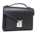 Louis Vuitton Bags | Auth Louis Vuitton Monceau 28 2way Hand Bag Satchel Sr0046 Black | Color: Black | Size: W 11.0 H 8.7 D 2.4 "